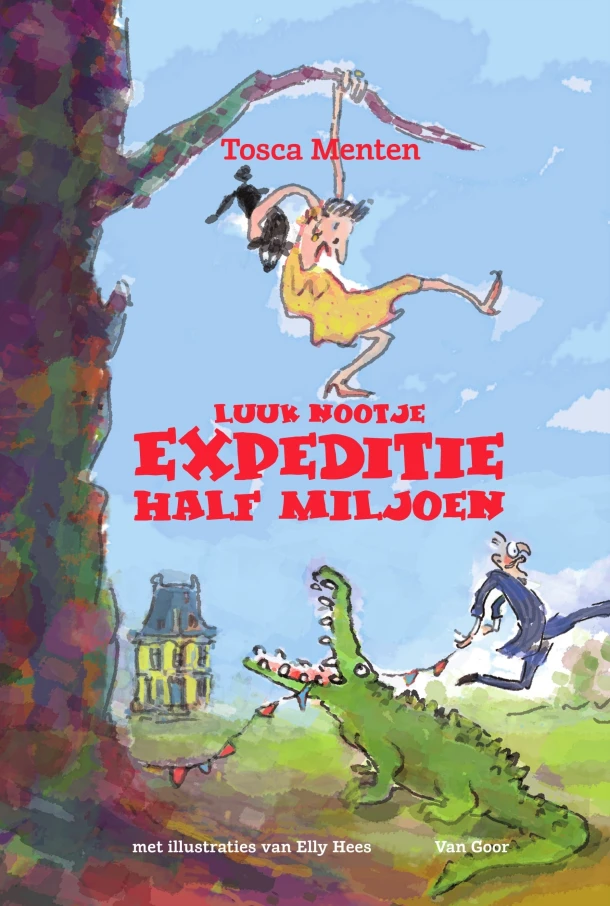 Luuk Nootje - Expeditie Half Miljoen – Tosca Menten – boek cover