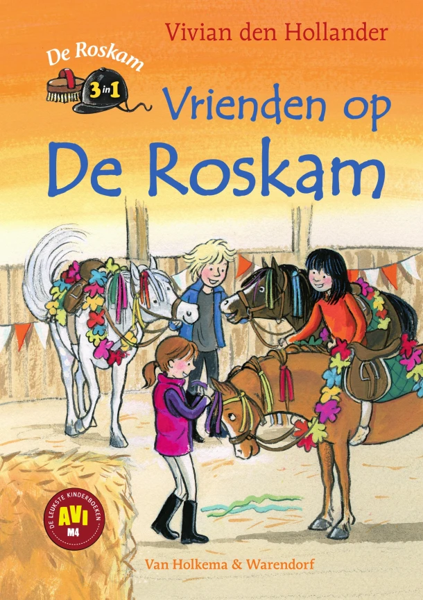 Vrienden op De Roskam – Vivian den Hollander – boek cover