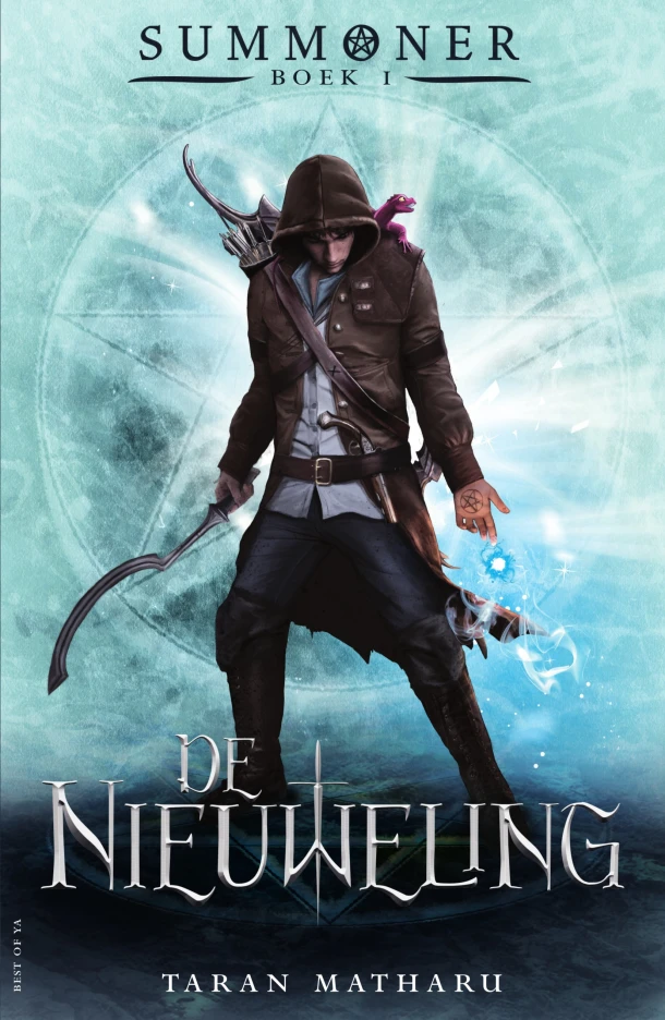De nieuweling – Taran Matharu – boek cover