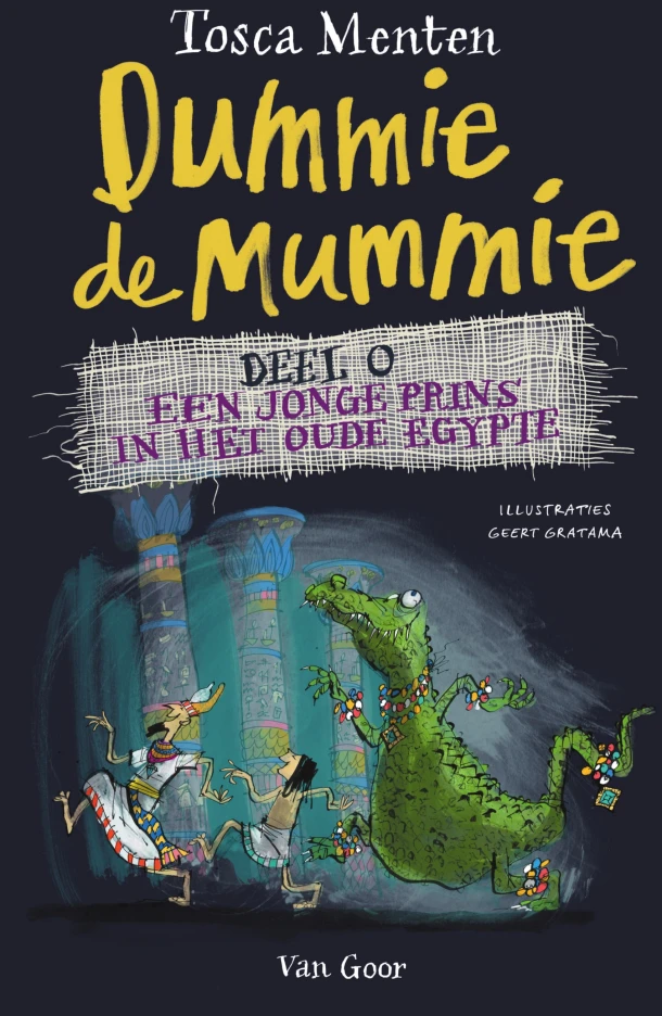 Een jonge prins in het oude Egypte – Tosca Menten – boek cover