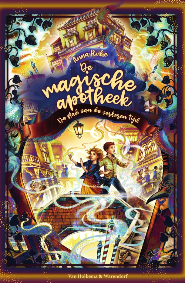De stad van de verloren tijd – Anna Ruhe – boek cover