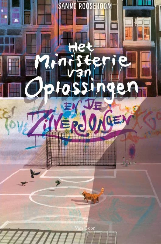 Het ministerie van Oplossingen en de Zilverjongen – Sanne Rooseboom – boek cover
