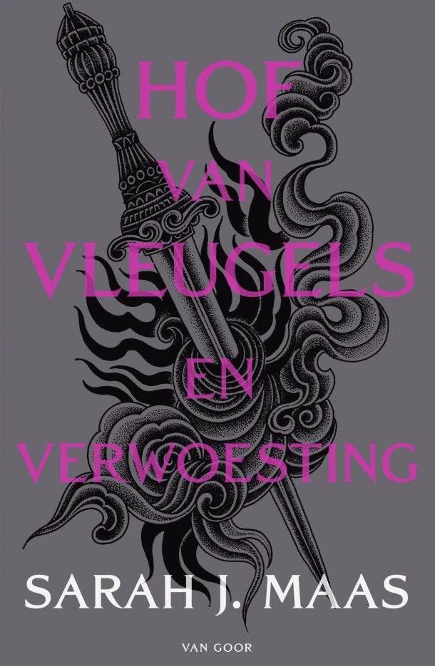 Hof van vleugels en verwoesting – Sarah J. Maas – boek cover