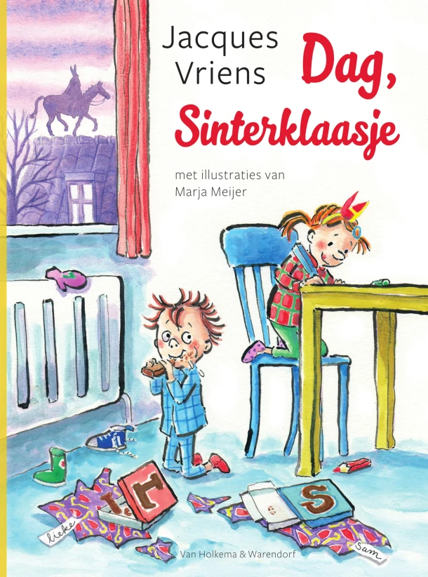 Dag, Sinterklaasje – Jacques Vriens – boek cover