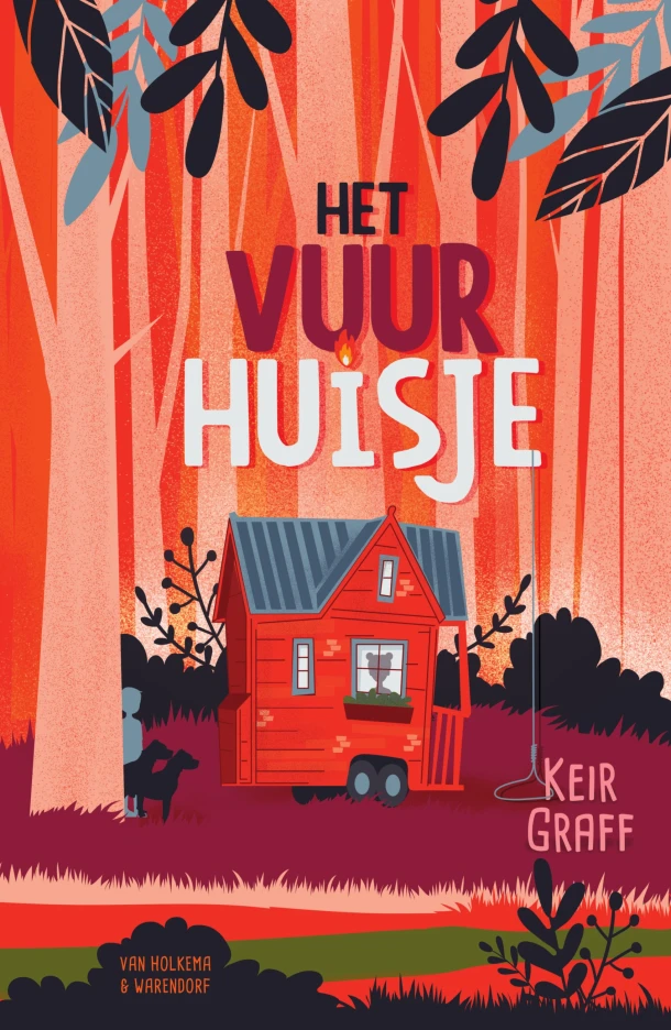 Het vuurhuisje – Keir Graff – boek cover