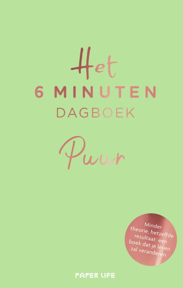 Het 6 minuten dagboek Puur