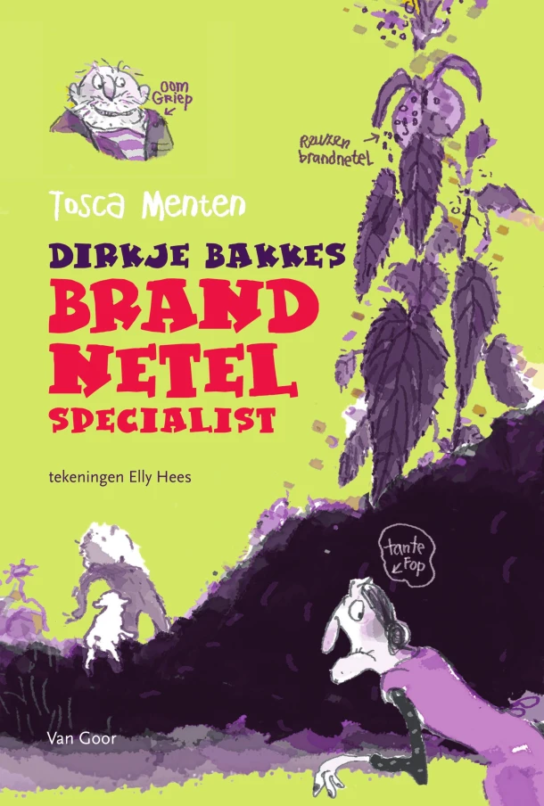 Dirkje Bakkes, brandnetelspecialist – Tosca Menten – boek cover