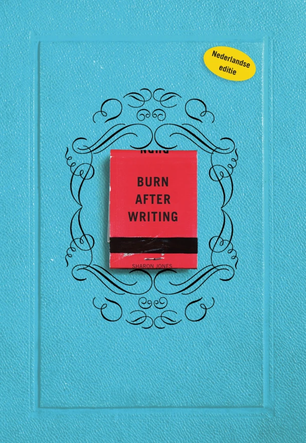 Burn after writing – Sharon Jones – boek cover