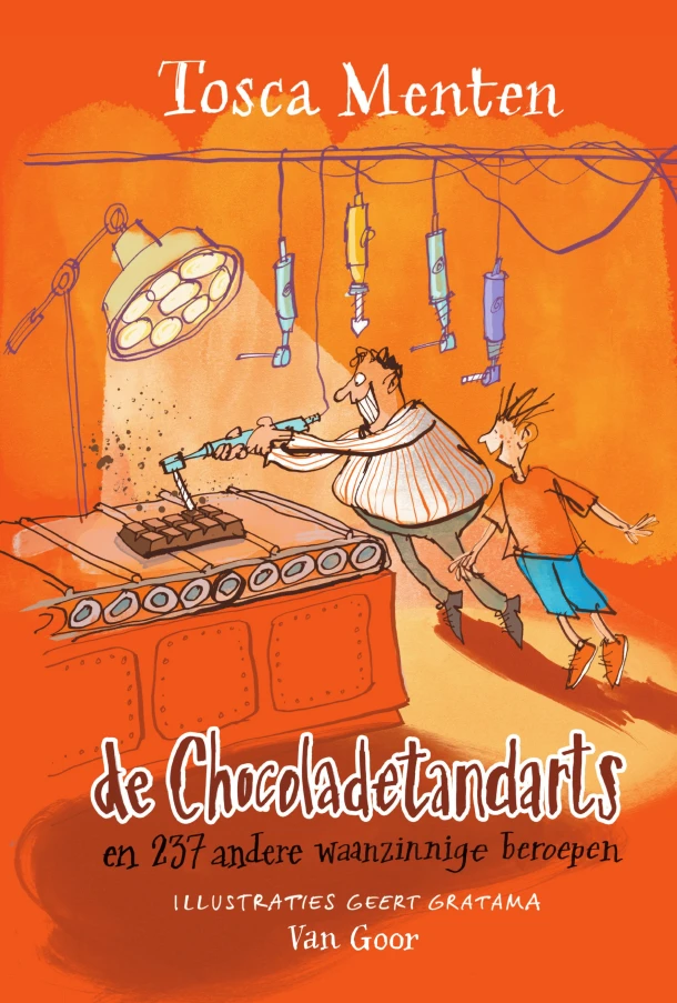 De chocoladetandarts – Tosca Menten – boek cover
