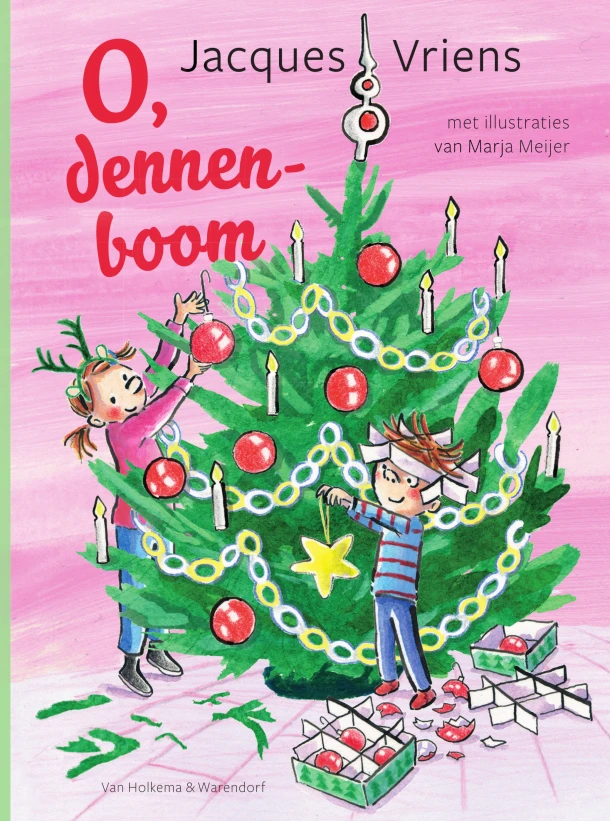 O, dennenboom – Jacques Vriens – boek cover