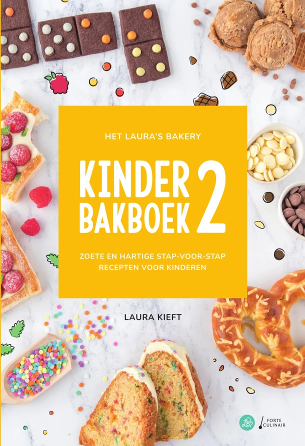 Het Laura's Bakery Kinderbakboek 2 – Laura Kieft – boek cover
