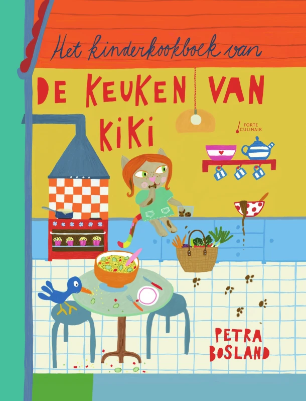 Het kinderkookboek van de keuken van Kiki – Petra Bosland – boek cover