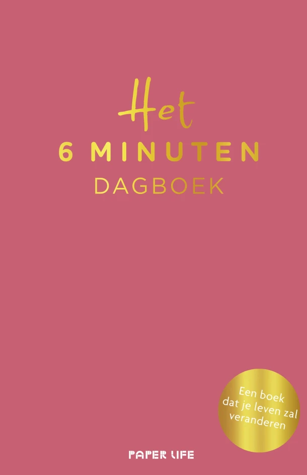 Het 6 minuten dagboek – Dominik Spenst – boek cover