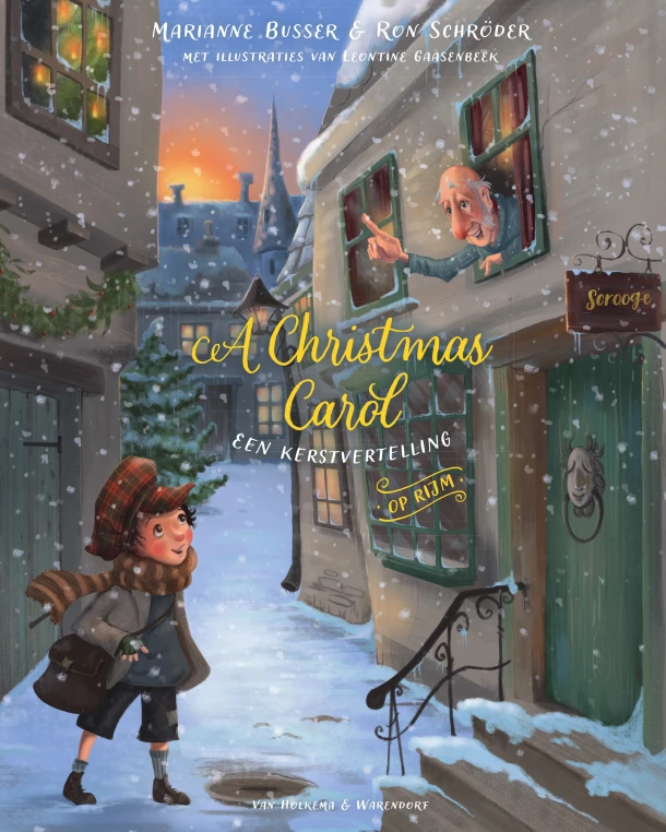 A Christmas Carol - Een kerstvertelling op rijm – Marianne Busser – boek cover
