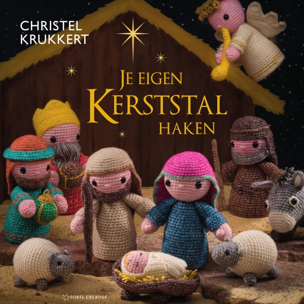 Je eigen kerststal haken – Christel Krukkert – boek cover