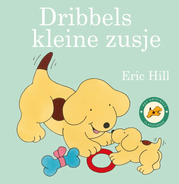 Dribbels kleine zusje – Eric Hill – boek cover