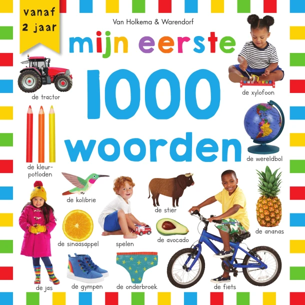 Mijn eerste 1000 woorden – Roger Priddy – boek cover