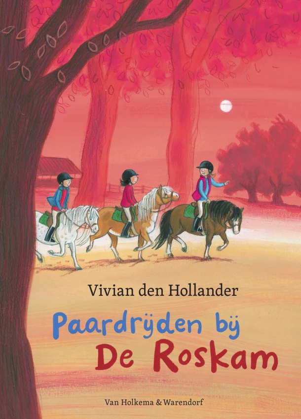 Paardrijden bij De Roskam – Vivian den Hollander – boek cover