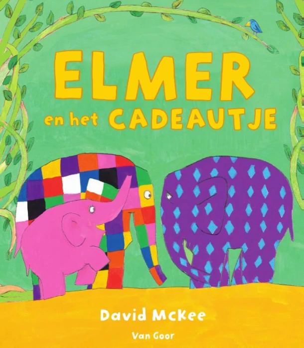 Elmer en het cadeautje – David McKee – boek cover