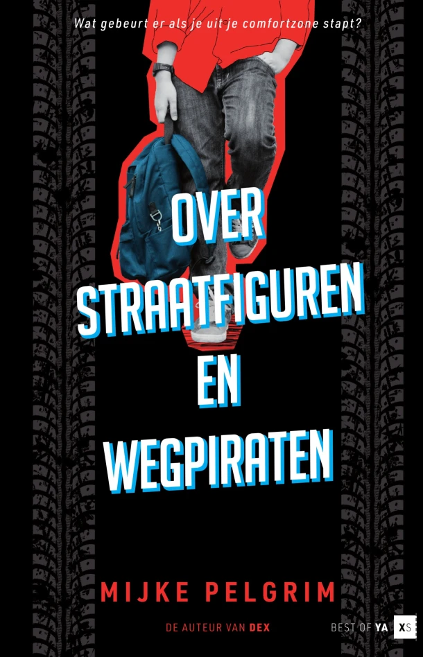 Over straatfiguren en wegpiraten – Mijke Pelgrim – boek cover