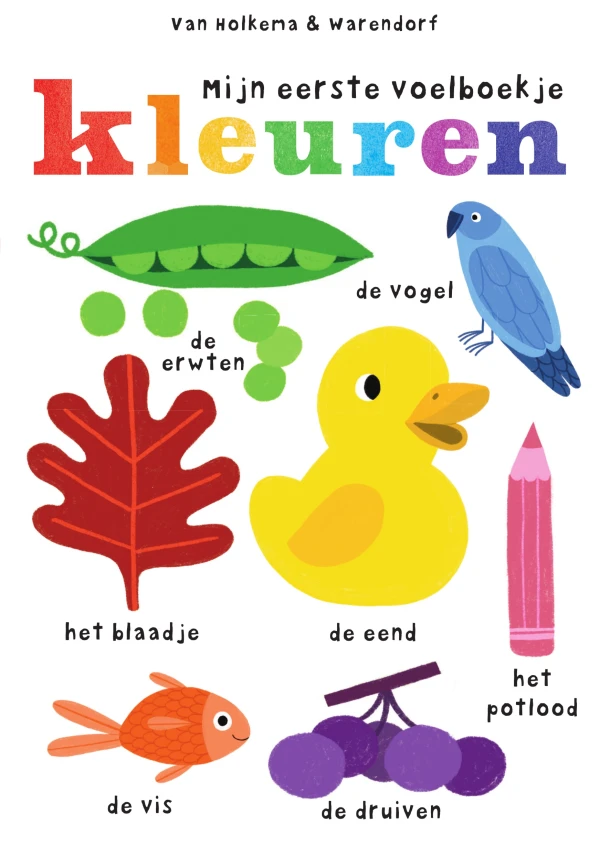 Mijn eerste voelboekje ¿ Kleuren – Roger Priddy – boek cover