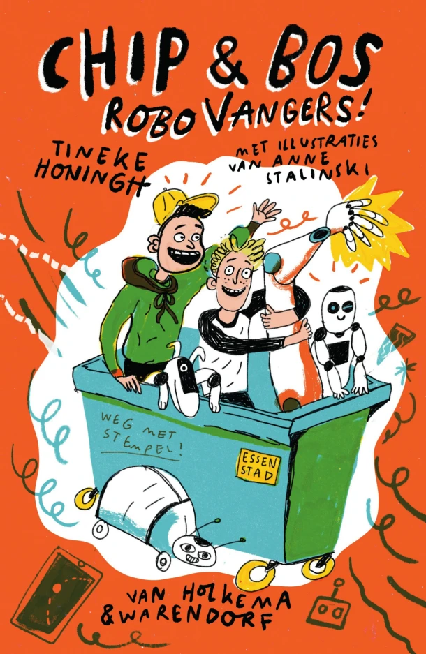 Robovangers! – Tineke Honingh – boek cover