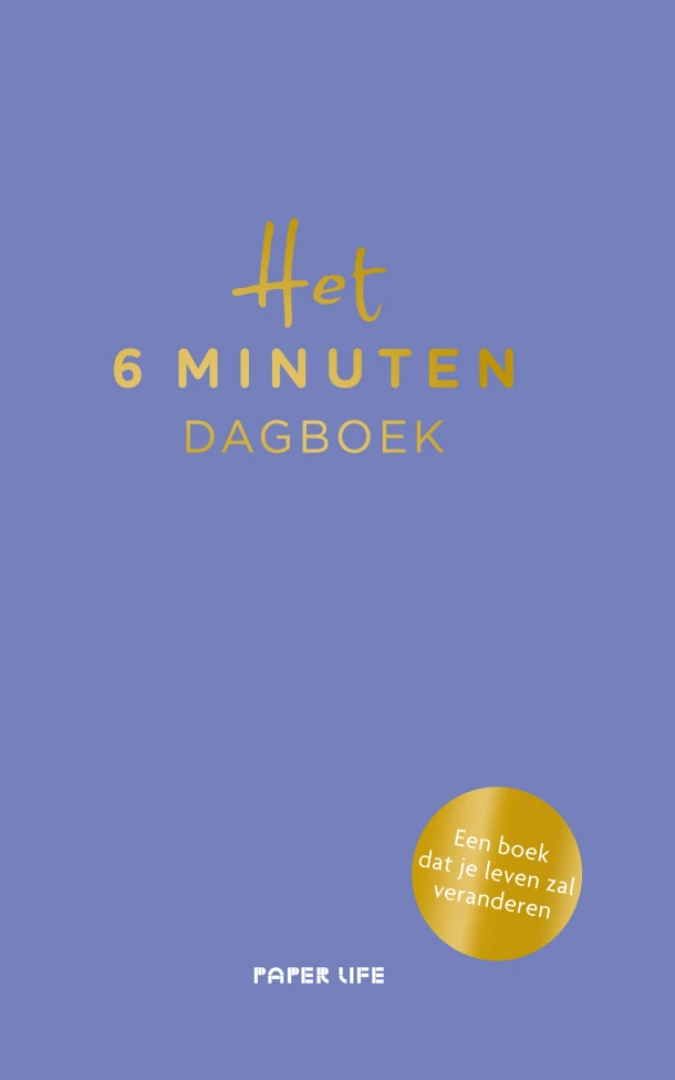 Het 6 minuten dagboek – Dominik Spenst – boek cover