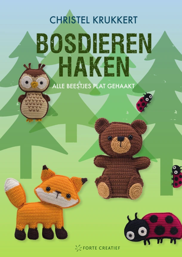 Bosdieren haken – Christel Krukkert – boek cover