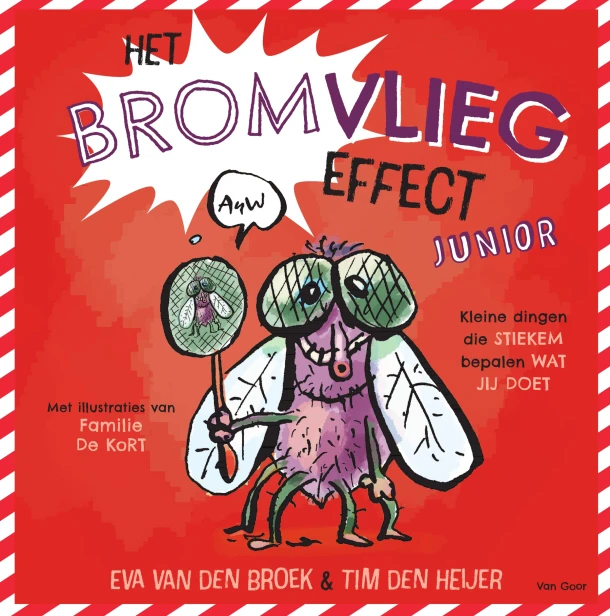 Het bromvliegeffect junior – Eva van den Broek – boek cover