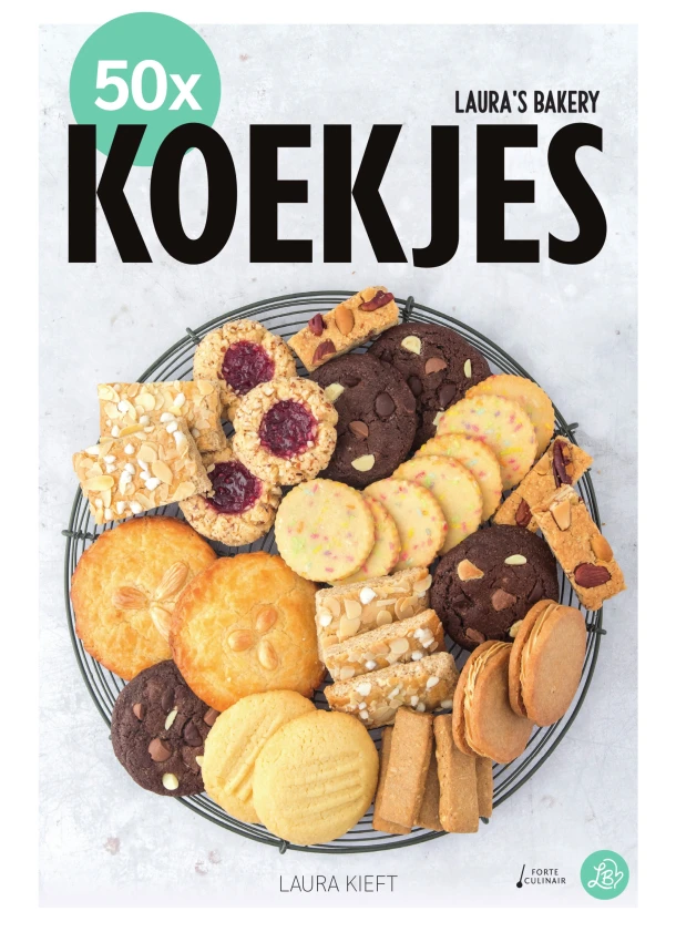 50x Koekjes - Laura's Bakery – Laura Kieft – boek cover