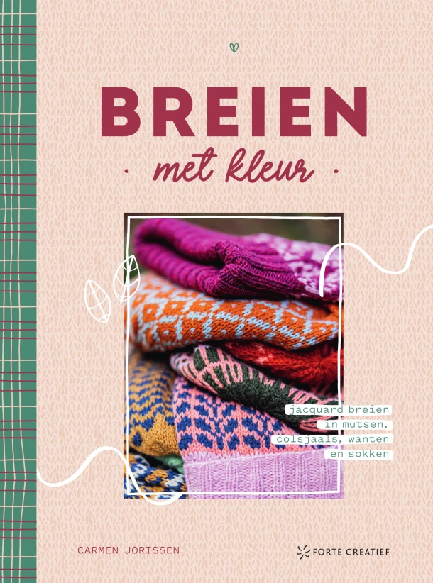 Breien met kleur – Carmen Jorissen – boek cover