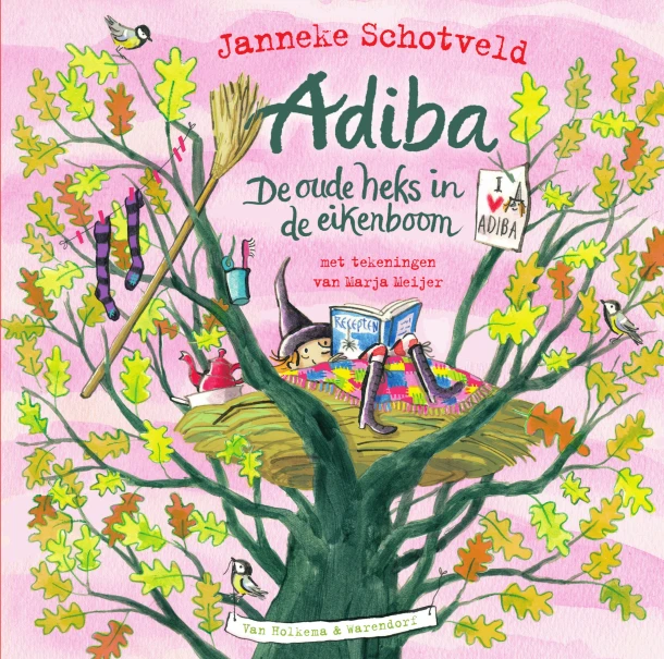 Adiba, de oude heks in de eikenboom – Janneke Schotveld – boek cover