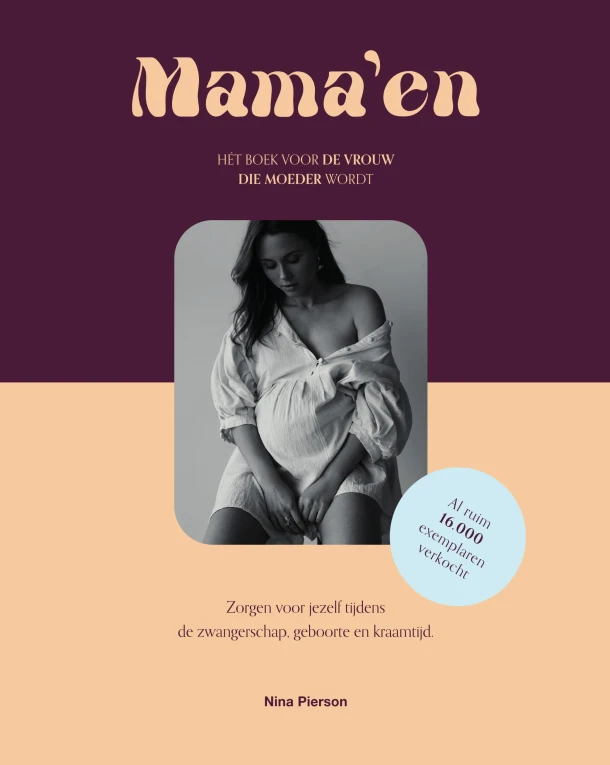 Mama'en - Hét boek voor de vrouw die moeder wordt – Nina Pierson – boek cover