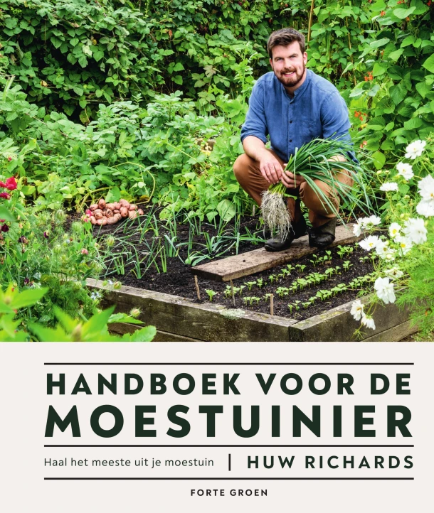 Handboek voor de moestuinier – Huw Richards – boek cover