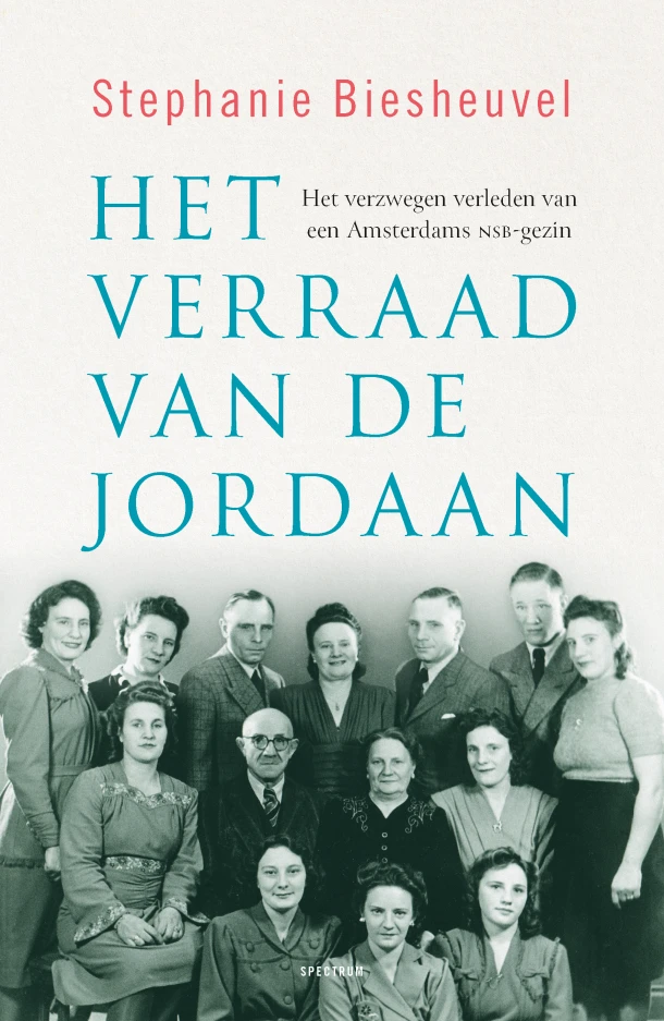 Het verraad van de Jordaan – Stephanie Biesheuvel – boek cover