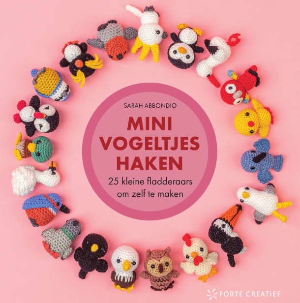 Minivogeltjes haken – Sarah Abbondio – boek cover