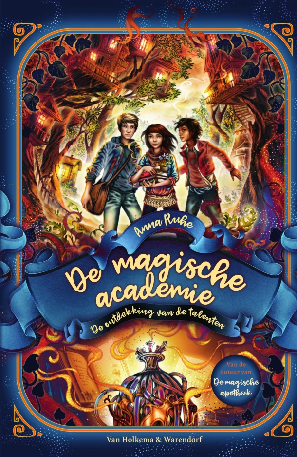 De ontdekking van de talenten – Anna Ruhe – boek cover