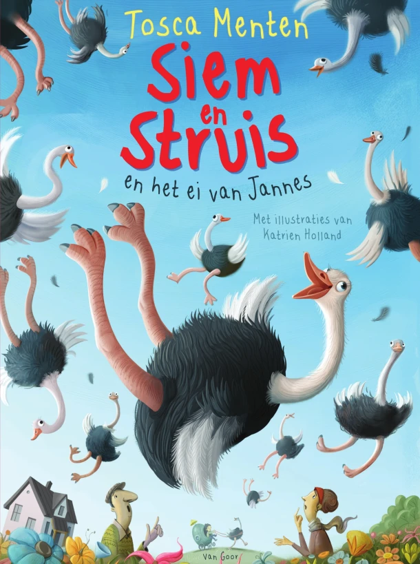 Siem en Struis en het ei van Jannes – Tosca Menten – boek cover