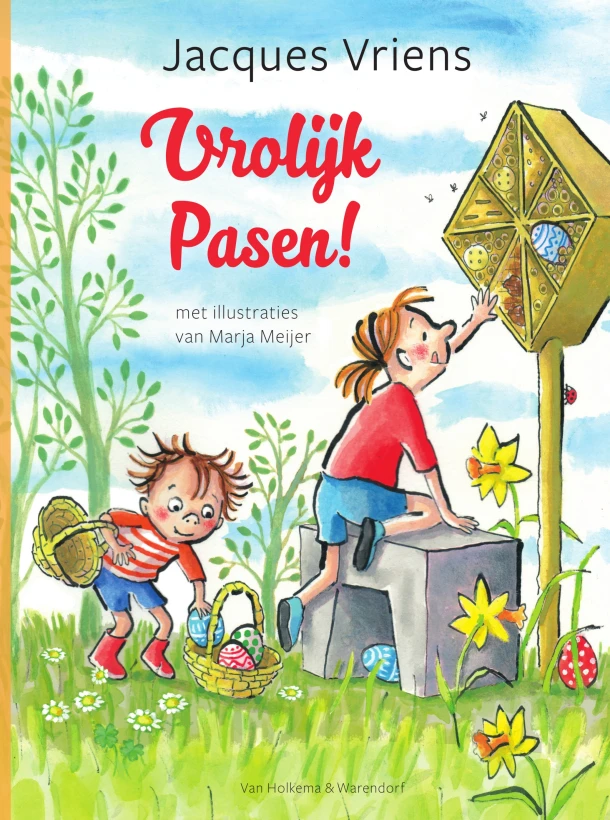Vrolijk Pasen! – Jacques Vriens – boek cover