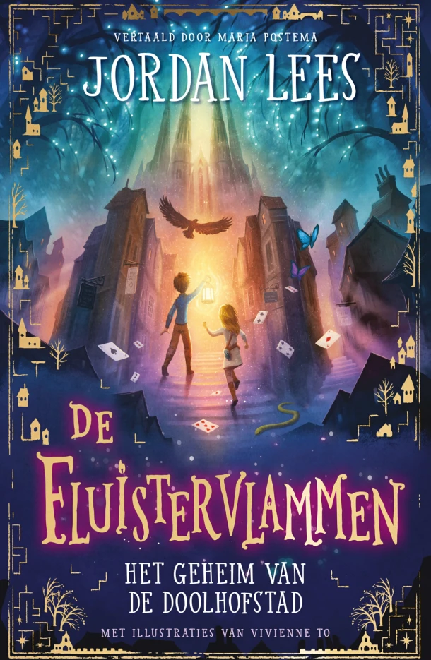 Het geheim van de doolhofstad – Jordan Lees – boek cover