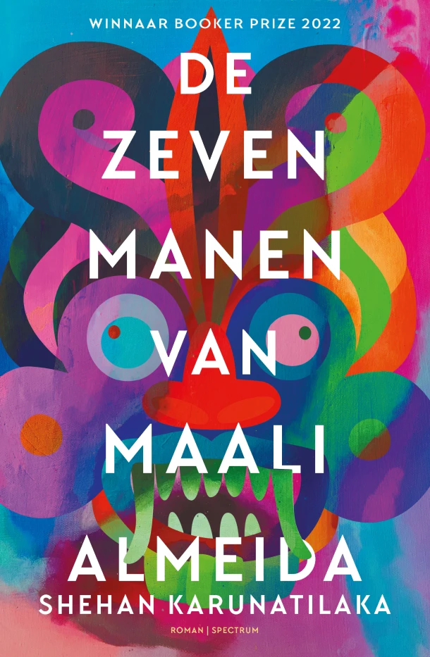 De zeven manen van Maali Almeida – Shehan Karunatilaka – boek cover