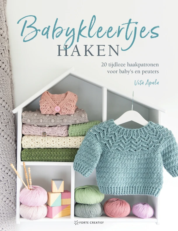 Babykleertjes haken – Vita Apala – boek cover