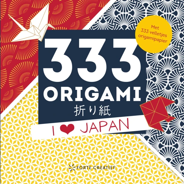 I love Japan – 333 Origami – boek cover