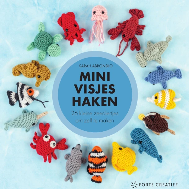 Minivisjes haken – Sarah Abbondio – boek cover