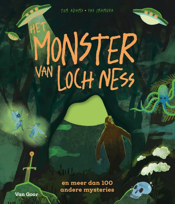 Het monster van Loch Ness – Tom Adams – boek cover