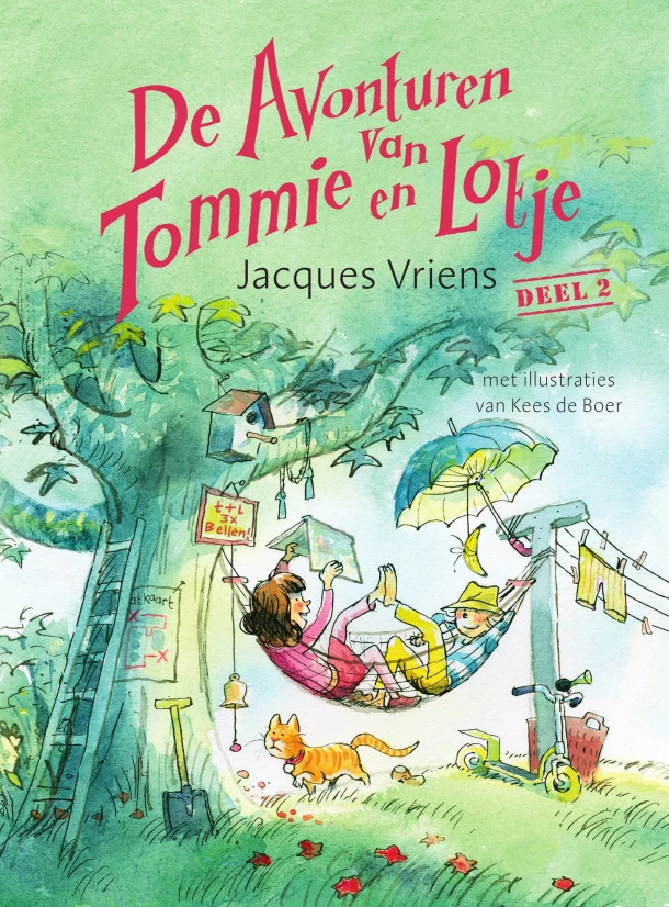 De avonturen van Tommie en Lotje deel 2 – Jacques Vriens – boek cover