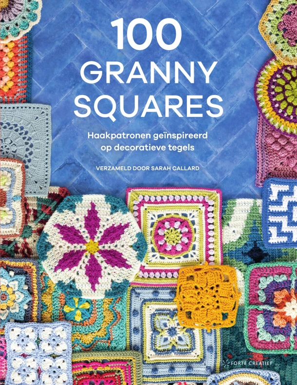 100 Granny Squares – Sarah Callard – boek cover