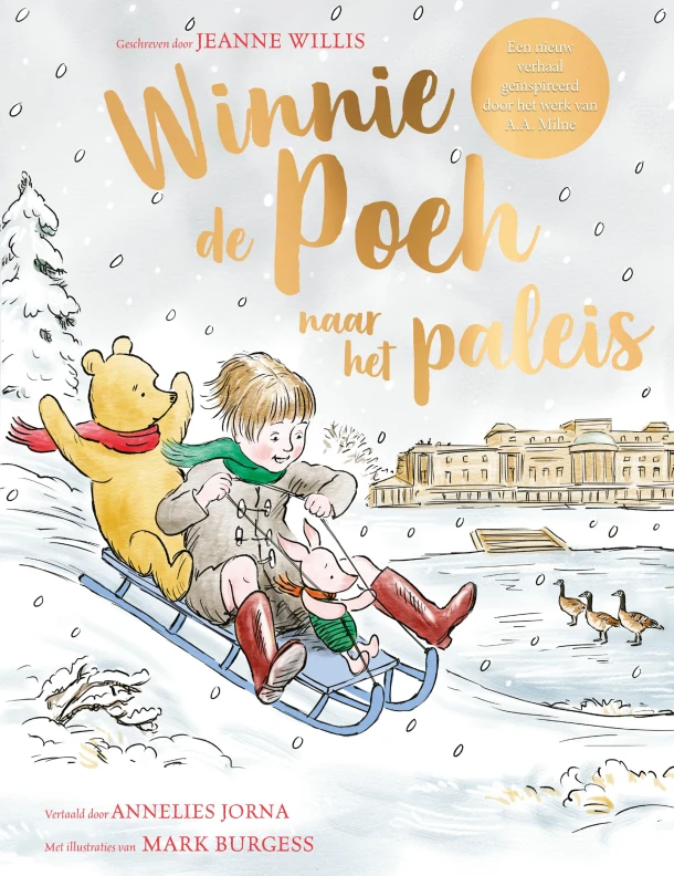 Winnie de Poeh naar het paleis – Jeanne Willis – boek cover