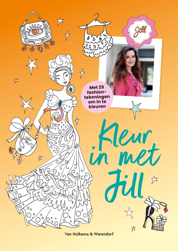 Kleur in met Jill – Jill Schirnhofer – boek cover