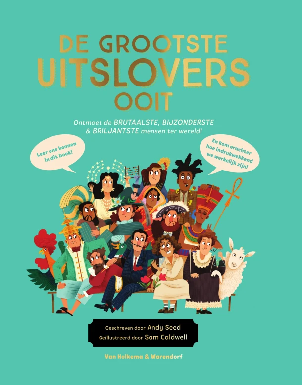 De grootste uitslovers ooit – Andy Seed – boek cover